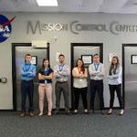 GVSU students test device at NASA